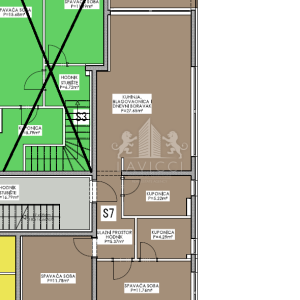 2-soban apartman, PRVI RED DO MORA - Privlaka, Zadar