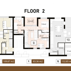 3-sobni penthouse, moderna novogradnja - Nin, Zadar