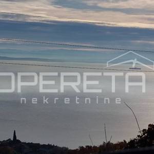 Atraktivno građevinsko zemljište iznad Opatije 523m2