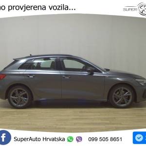 Audi A3 SB 2.0 TDI S Line 150 KS, LED+HEAD+GR SJED+PARK