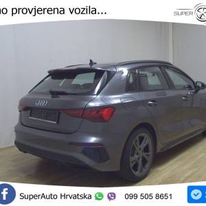 Audi A3 SB 2.0 TDI S Line 150 KS, LED+HEAD+GR SJED+PARK