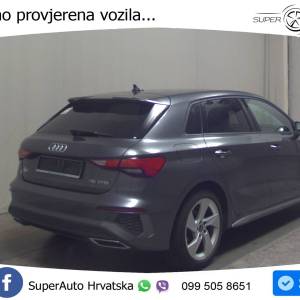 Audi A3 SB 35 TFSI Aut. S Line 150 KS, LED+VIRT+GR SJED+PARK