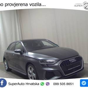 Audi A3 SB 35 TFSI Aut. S Line 150 KS, LED+VIRT+GR SJED+PARK