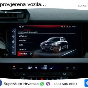 Audi A3 SB 35 TFSI S tronic 150 KS, LED+ACC+GR SJED+KAM+VIRT+PDC