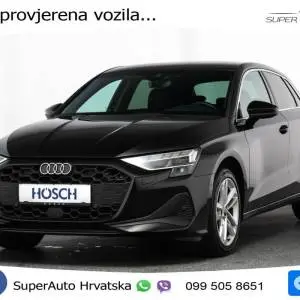 Audi A3 SB 35 TFSI S tronic 150 KS, LED+ACC+GR SJED+KAM+VIRT+PDC