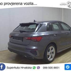 Audi A3 Sportback 30 TDI Aut. S Line 116 KS, LED+ACC+GR SJED+VIRT