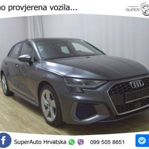 Audi A3 Sportback 30 TDI Aut. S Line 116 KS, LED+ACC+GR SJED+VIRT