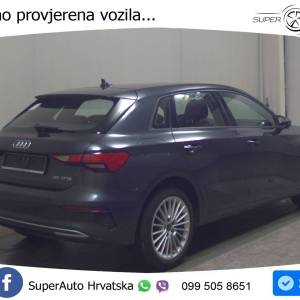 Audi A3 Sportback 35 TFSI Aut. Advanced 150 KS, LED+VIRT+GR SJED+PARK