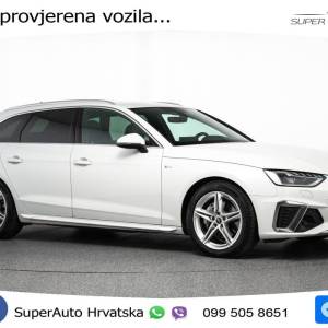 Audi A4 Avant 40 TDI quattro S tronic 2x S line 204 KS, ACC+KAM+VIRT+NAVI