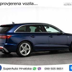 Audi A4 Avant 40 TDI quattro S tronic 2xS line 204 KS, MATRIX+ACC+KAM+VIRT+PDC