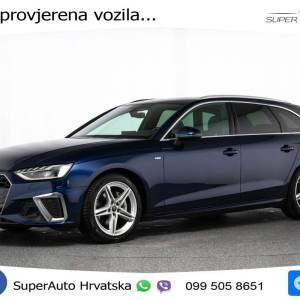 Audi A4 Avant 40 TDI quattro S tronic 2xS line 204 KS, MATRIX+ACC+KAM+VIRT+PDC