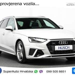 Audi A4 Avant 40 TDI quattro S tronic 2x S line 204 KS, ACC+KAM+VIRT+NAVI