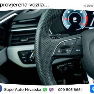 Audi A4 Avant 40 TDI quattro S tronic 2x S line 204 KS, ACC+KAM+VIRT+NAVI