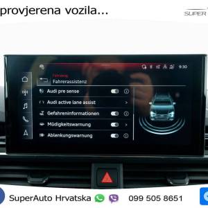 Audi A4 Avant 40 TDI quattro S tronic 2x S line 204 KS, ACC+KAM+VIRT+NAVI