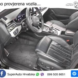 Audi A5 40 TFSI Aut. S Line 204 KS, LED+VIRT+KAM+PARK