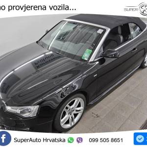 Audi A5 Cabriolet 2.0 TDI Aut. S Line 190 KS, ACC+XEN+GR SJED+PARK