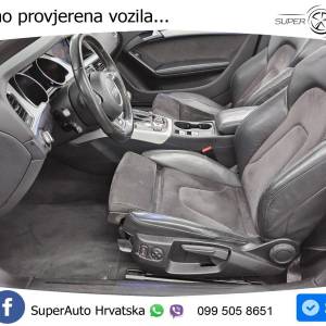 Audi A5 Cabriolet 2.0 TDI Aut. S Line 190 KS, ACC+XEN+GR SJED+PARK