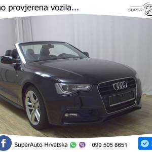Audi A5 Cabriolet 2.0 TDI Aut. S Line 190 KS, ACC+XEN+GR SJED+PARK