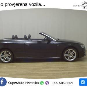 Audi A5 Cabriolet 2.0 TDI Aut. S Line 190 KS, ACC+XEN+GR SJED+PARK