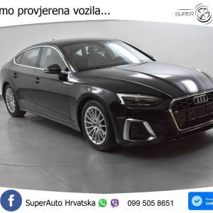 Audi A5 Sportback 40 TDI Aut. S line 204 KS, LED+KAM+GR SJED+NAVI