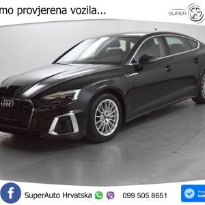 Audi A5 Sportback 40 TDI Aut. S line 204 KS, LED+KAM+GR SJED+NAVI