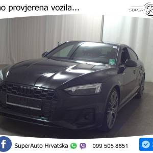 Audi A5 Sportback 40 TFSI Aut. S Line 204 KS, LED+HEAD+KAM+PARK