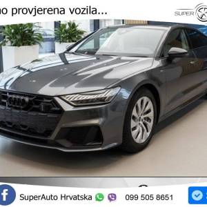 Audi A7 50 TFSIe Aut. S line 299 KS, ACC+LED+KAM+GR SJED+PANO+VIRT