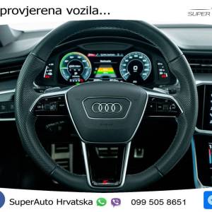 Audi A7 SB 50 TFSIe quattro S tronic 2xS line 299 KS, LED+TEM+HEAD+B&O+VIRT+PDC