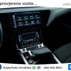 Audi e-tron 50 quattro 313 KS, ZRAČNI+LED+GR SJED+VIRT