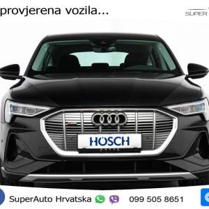 Audi e-tron SB 50 quattro S line 313 KS, ZRAČNI+LED+KAM+GR SJED+VIRT