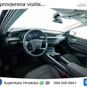 Audi e-tron SB 50 quattro S line 313 KS, ZRAČNI+LED+KAM+GR SJED+VIRT