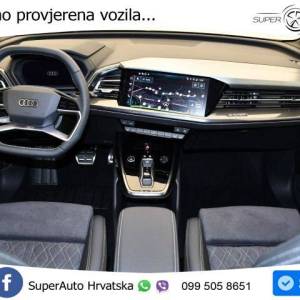 Audi Q4 e-tron 45 quattro S line 286 KS, ACC+KAM+KEY+GR SJED+VIRT+LANE  