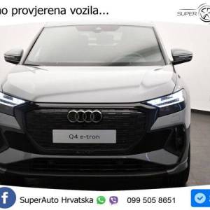 Audi Q4 e-tron 45 quattro S line 286 KS, ACC+KAM+KEY+GR SJED+VIRT+LANE  