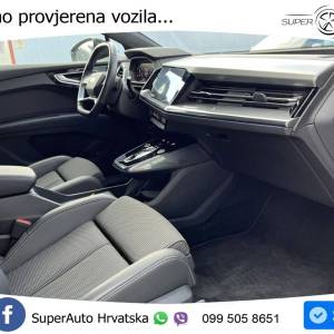 Audi Q4 e-tron 45 S-Line 286 KS, ACC+KAM+GR SJED+VIRT+LED