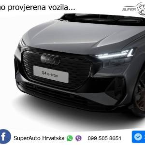 Audi Q4 e-tron 45 S line 286 KS, ACC+PANO+KAM+GR SJED+KEY+VIRT+LANE