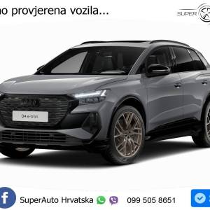 Audi Q4 e-tron 45 S line 286 KS, ACC+PANO+KAM+GR SJED+KEY+VIRT+LANE