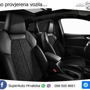 Audi Q4 e-tron 45 S line 286 KS, ACC+PANO+KAM+GR SJED+KEY+VIRT+LANE