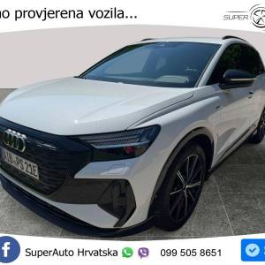 Audi Q4 E-tron 50 quattro 299 KS, ACC+KAM+KEY+GR SJED+VIRT+LANE
