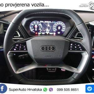 Audi Q4 e-tron 50 quattro S line 299 KS, ACC+KAM+KEY+GR SJED+VIRT+LANE