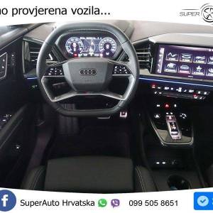 Audi Q4 e-tron 50 quattro S line 299 KS, ACC+KAM+KEY+GR SJED+VIRT+LANE