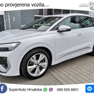 Audi Q4 e-tron 50 quattro S-Line 299 KS, ACC+KAM+GR SJED+VIRT+LANE