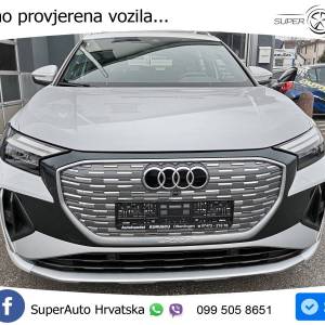 Audi Q4 e-tron 50 quattro S-Line 299 KS, ACC+KAM+GR SJED+VIRT+LANE