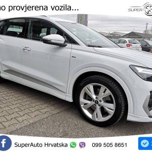 Audi Q4 e-tron 50 quattro S-Line 299 KS, ACC+KAM+GR SJED+VIRT+LANE