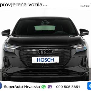 Audi Q4 e-tron SB 50 82 kWh quattro 2xS line 299 KS, MATRIX+ACC+GR SJED+KAM+VIRT