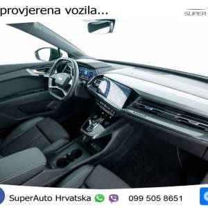 Audi Q4 e-tron SB 50 82 kWh quattro 2xS line 299 KS, MATRIX+ACC+GR SJED+KAM+VIRT