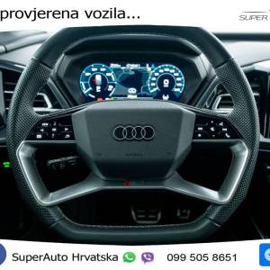 Audi Q4 e-tron SB 50 82 kWh quattro 2xS line 299 KS, MATRIX+ACC+GR SJED+KAM+VIRT