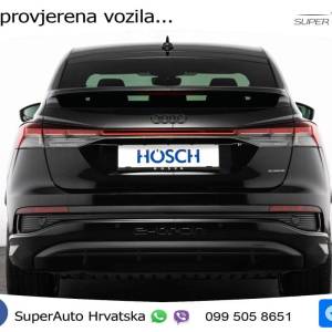 Audi Q4 e-tron SB 50 82 kWh quattro 2xS line 299 KS, MATRIX+ACC+GR SJED+KAM+VIRT