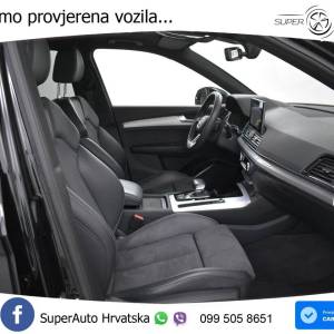 Audi Q5 50 TDI quattro Aut. 2xS line 286 KS, LED+GR SJED+PANO+VIRT