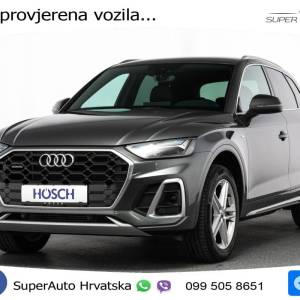 Audi Q5 50 TFSIe quattro S tronic 2xS line 299 KS, LED+ACC+ASIST+PDC+KUKA+NAVI