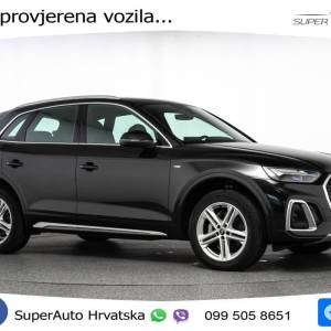 Audi Q5 50 TFSIe quattro S tronic 2xS line 299 KS, LED+ACC+ASIST+GR SJED+KAM+PDC